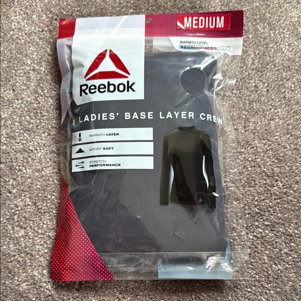 Reebok Black Swim Briefs Medium